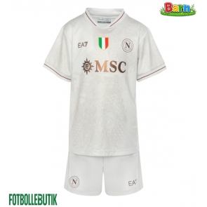 SSC Napoli Bortaställ Barn 2025-26 Kortärmad (+ Korta byxor)